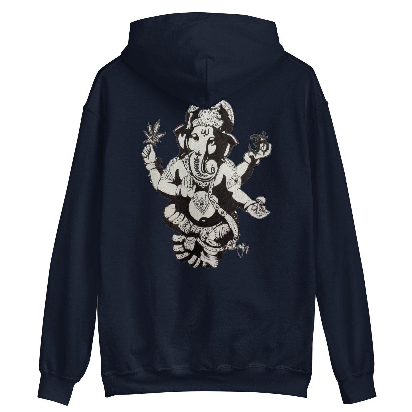 Embroidered Ganesha Hoodie